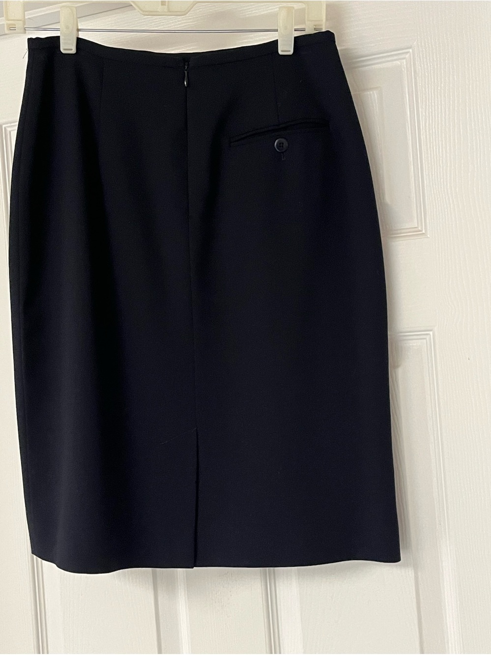 Ralph Lauren Black Tailored Pencil Skirt